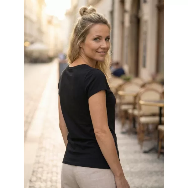  Dámské triko ALTISPORT CARRYOVER ALW009F61 ČERNOZLATÁ 