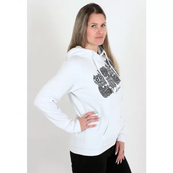  Dámská mikina ALTISPORT ALW005JN795 BÍLÁ 
