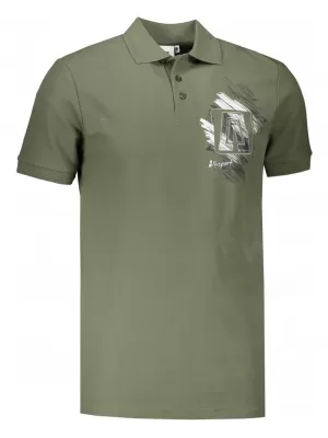 Pánské triko ALTISPORT ALM032203 KHAKI