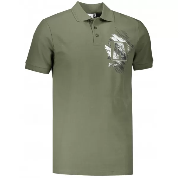  Pánské triko ALTISPORT ALM032203 KHAKI 