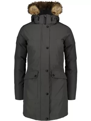 Dámská zimní parka NORDBLANC GELID NBWJL6941 ŠEDÝ KOUŘ