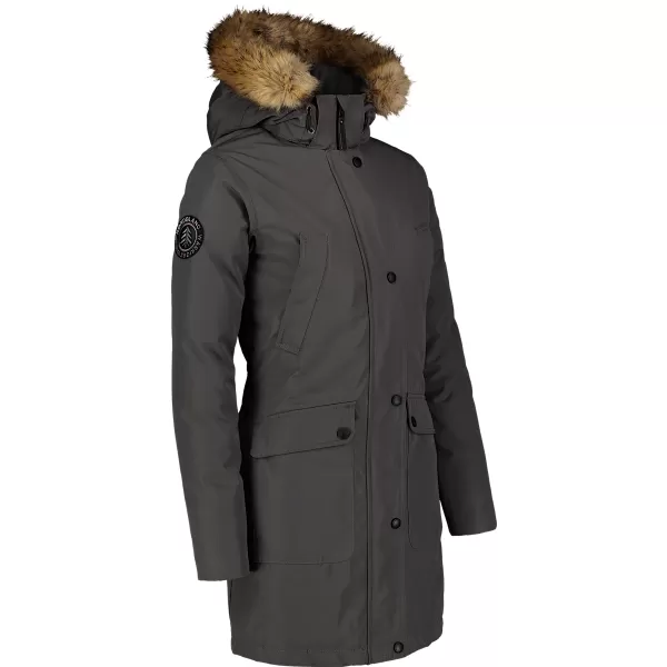  Dámská zimní parka NORDBLANC GELID NBWJL6941 ŠEDÝ KOUŘ 