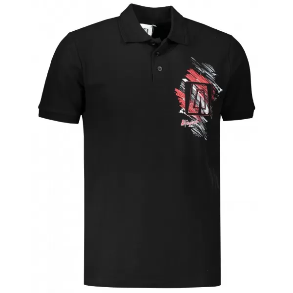  Pánské triko ALTISPORT ALM032203 ČERNÁ 