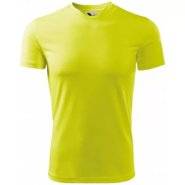  Dětské funkční triko MALFINI FANTASY 147 NEON YELLOW 