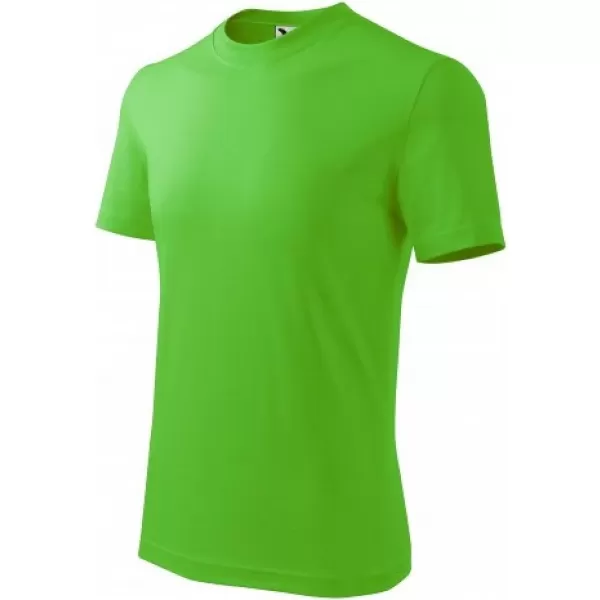  Dětské triko MALFINI BASIC 138 APPLE GREEN 