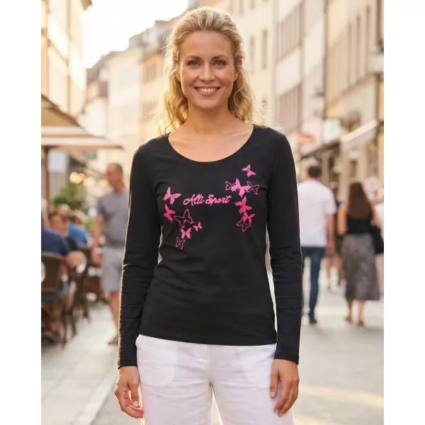  Dámské triko ALTISPORT CARRYOVER ALW011169 NAVY/RŮŽOVÁ 