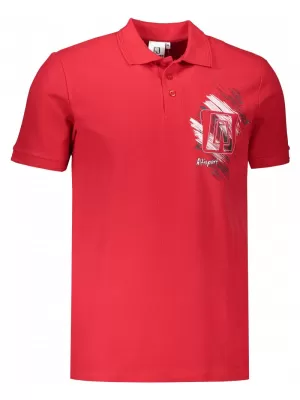 Pánské triko ALTISPORT ALM032203 ČERVENÁ