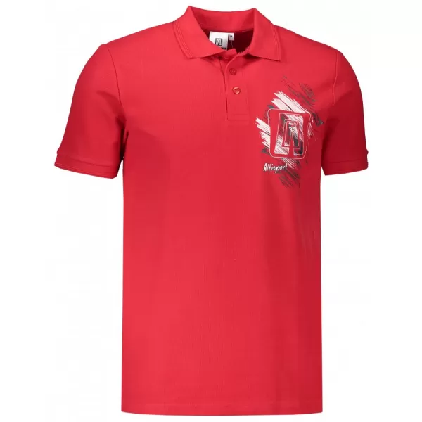 Pánské triko ALTISPORT ALM032203 ČERVENÁ 