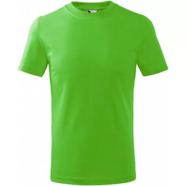  Dětské triko MALFINI BASIC 138 APPLE GREEN 
