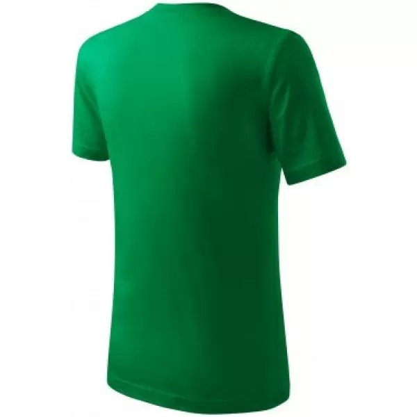  Dětské triko MALFINI CLASSIC NEW 135 STŘEDNĚ ZELENÁ 