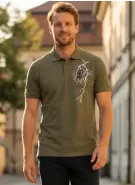 Pánské triko ALTISPORT CARRYOVER ALM027203 KHAKI