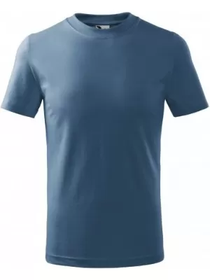 Dětské triko MALFINI BASIC 138 DENIM