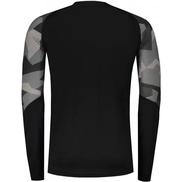  Pánské termo triko SENSOR MERINO IMPRESS 19200020 ČERNÁ/CAMO 