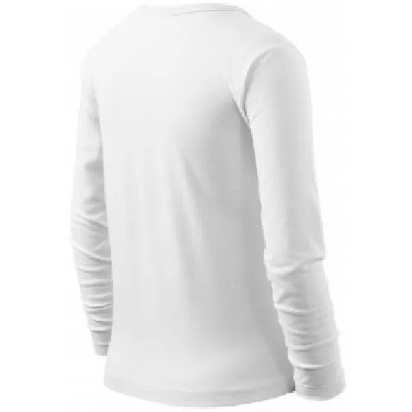  Dětské triko MALFINI FIT-T LS 121 BÍLÁ 