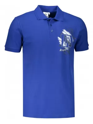 Pánské triko ALTISPORT ALM032203 KRÁLOVSKÁ MODRÁ