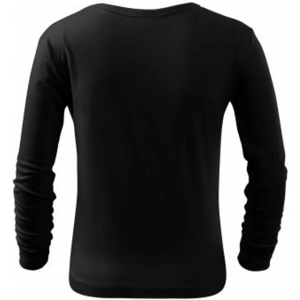  Dětské triko MALFINI FIT-T LS 121 ČERNÁ 