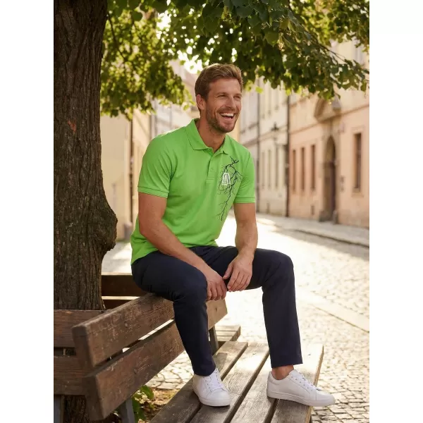  Pánské triko ALTISPORT CARRYOVER ALM027203 APPLE GREEN 