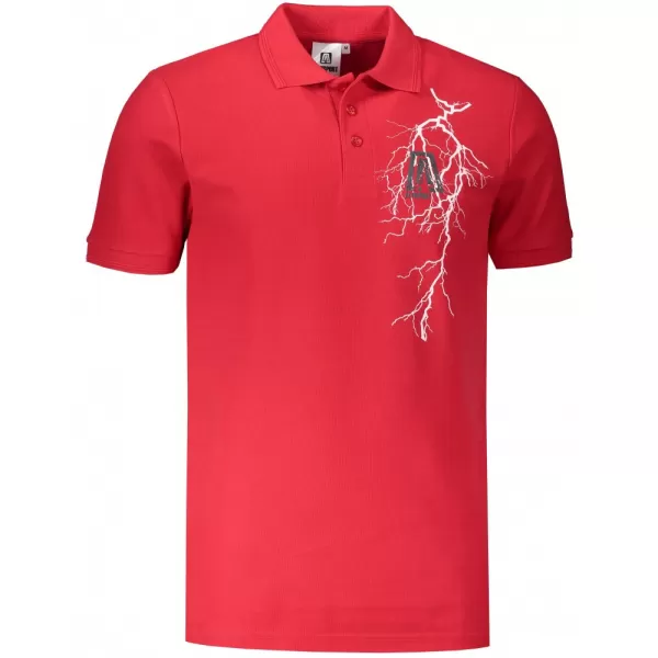  Pánské triko ALTISPORT CARRYOVER ALM027203 ČERVENÁ 