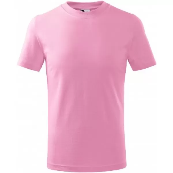  Dětské triko MALFINI BASIC 138 RŮŽOVÁ 