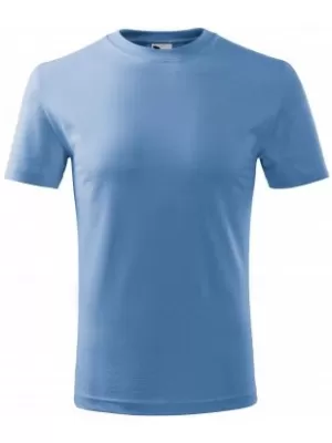 Dětské triko MALFINI CLASSIC NEW 135 NEBESKY MODRÁ
