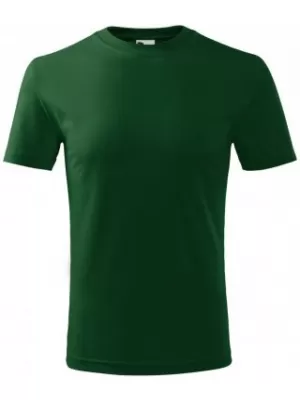 Dětské triko MALFINI CLASSIC NEW 135 LAHVOVĚ ZELENÁ