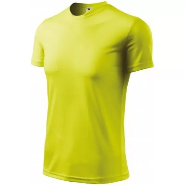  Dětské funkční triko MALFINI FANTASY 147 NEON YELLOW 