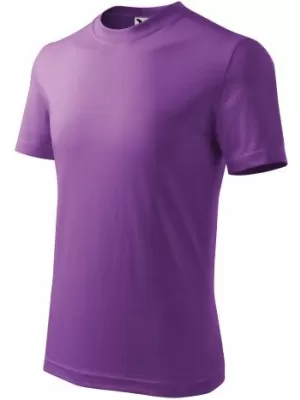 Dětské triko MALFINI BASIC 138 FIALOVÁ