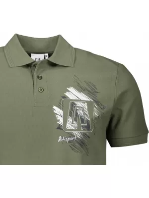 Pánské triko ALTISPORT ALM032203 KHAKI