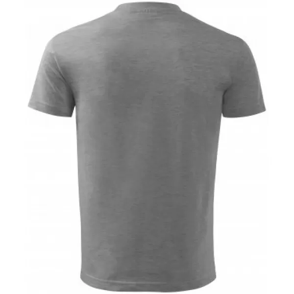  Dětské triko MALFINI CLASSIC NEW 135 TMAVĚ ŠEDÝ MELÍR 