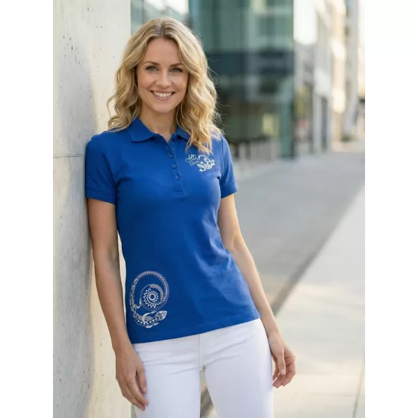  Dámské triko ALTISPORT ALW026210 KRÁLOVSKÁ MODRÁ 