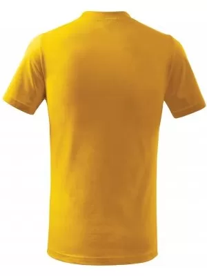 Dětské triko MALFINI CLASSIC 100 ŽLUTÁ