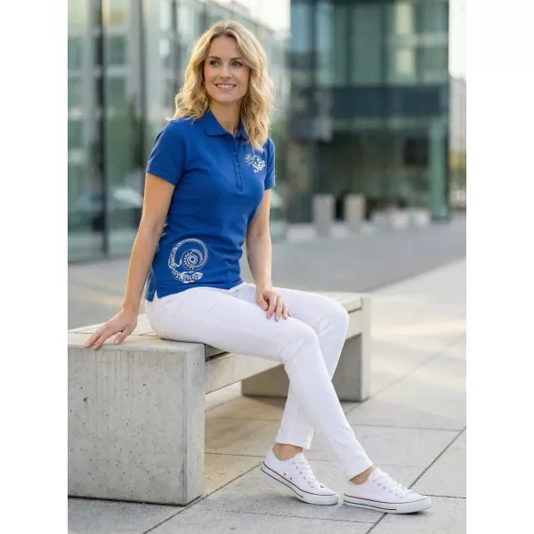  Dámské triko ALTISPORT ALW026210 KRÁLOVSKÁ MODRÁ 