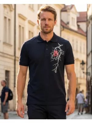 Pánské triko ALTISPORT CARRYOVER ALM027203 NAVY