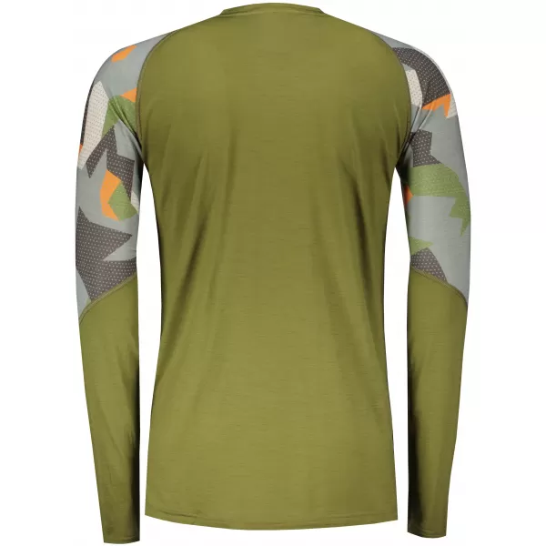  Pánské termo triko SENSOR MERINO IMPRESS 19200021 SAFARI/CAMO 