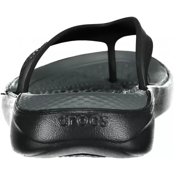  Dámské žabky CROCS LITERIDE FLIPS 205182-0DD BLACK/SLATE GREY 
