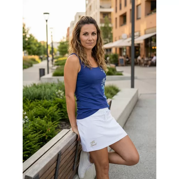  Dámské tílko ALTISPORT CARRYOVER ALW029136 KRÁLOVSKÁ MODRÁ 