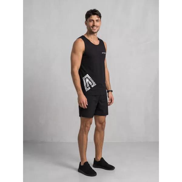  Pánské tílko ALTISPORT ALM013142 ČERNÁ 