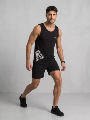 Pánské tílko ALTISPORT ALM013142 ČERNÁ