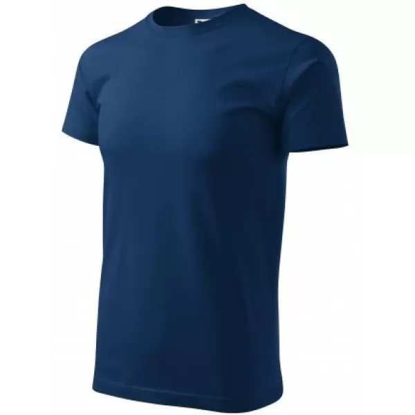  Pánské triko MALFINI BASIC 129 PŮLNOČNÍ MODRÁ 