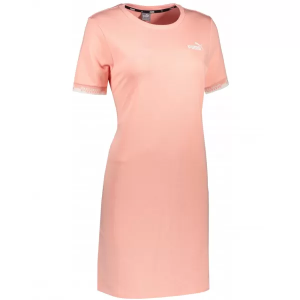  Dámské šaty PUMA AMPLIFIED DRESS TR APRICOT BLUSH 