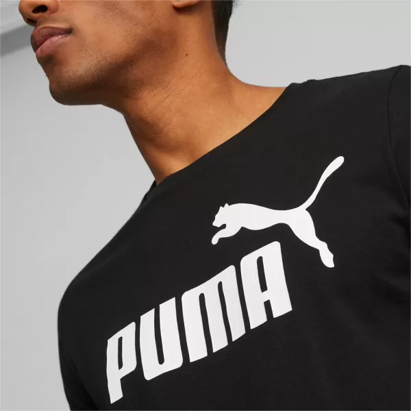  Pánské triko PUMA ESS LOGO TEE PUMA BLACK 