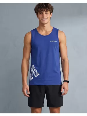 Pánské tílko ALTISPORT ALM013142 KRÁLOVSKÁ MODRÁ