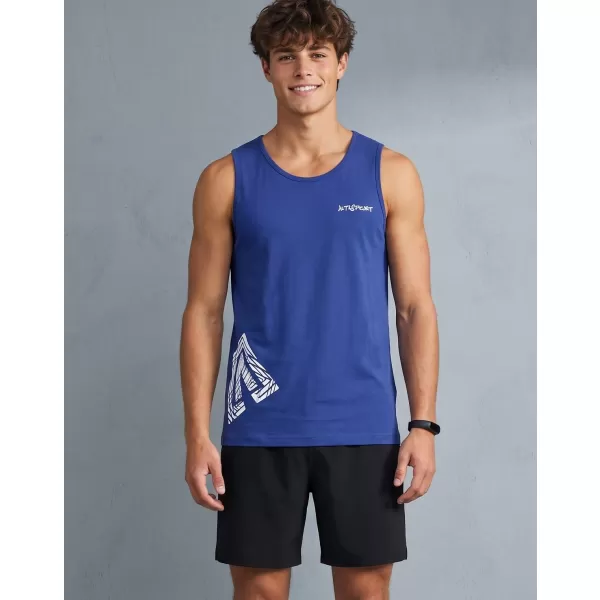  Pánské tílko ALTISPORT ALM013142 KRÁLOVSKÁ MODRÁ 