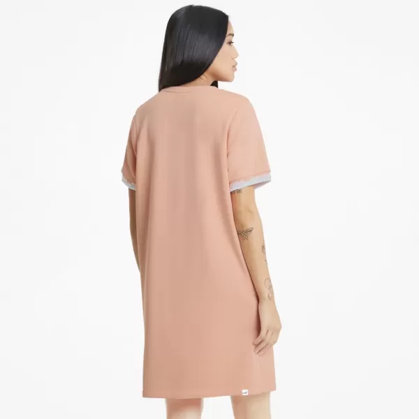  Dámské šaty PUMA AMPLIFIED DRESS TR APRICOT BLUSH 