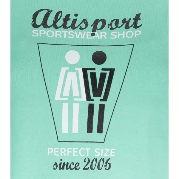  Dámské triko ALTISPORT ALW049122 MÁTOVÁ 