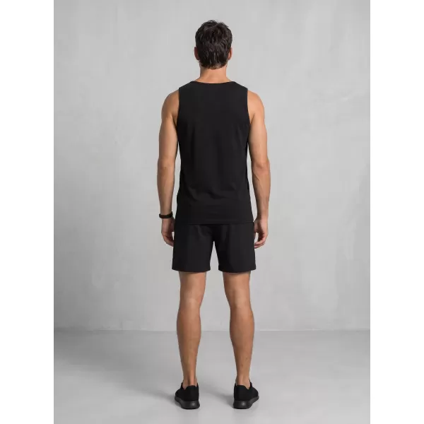  Pánské tílko ALTISPORT ALM013142 ČERNÁ 
