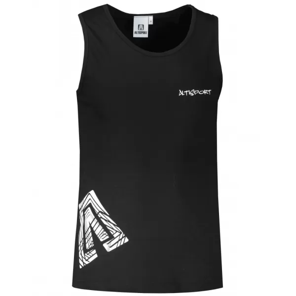  Pánské tílko ALTISPORT ALM013142 ČERNÁ 