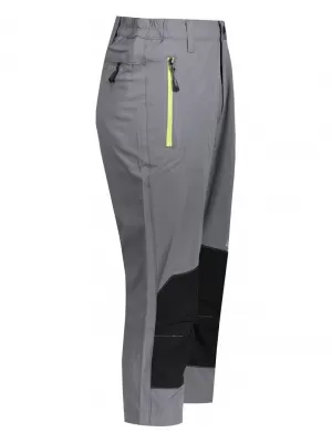 Pánské 3/4 kalhoty ALPINE PRO KADEK MPAT344 ŠEDÁ
