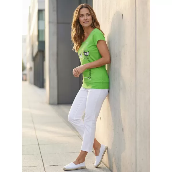  Dámské triko ALTISPORT CARRYOVER ALW043120 APPLE GREEN 