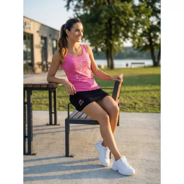  Dámské tílko ALTISPORT CARRYOVER ALW009136 PURPUROVÁ 